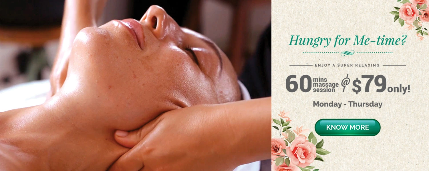 Weekday Spa offers and promotions at The Thai Spa Singapore