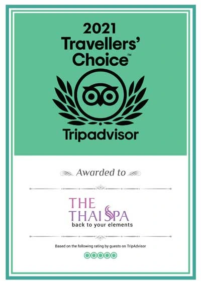 choice award won by The Thai Spa Singapore in the year 2021