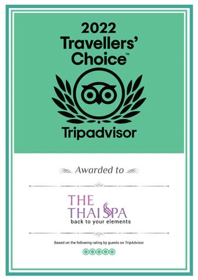 choice award won by The Thai Spa Singapore in the year 2022