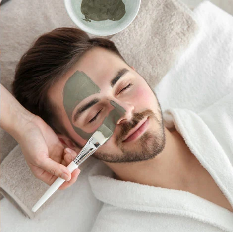 Rejuvenate your skin with our revitalizing men's facial treatment.
