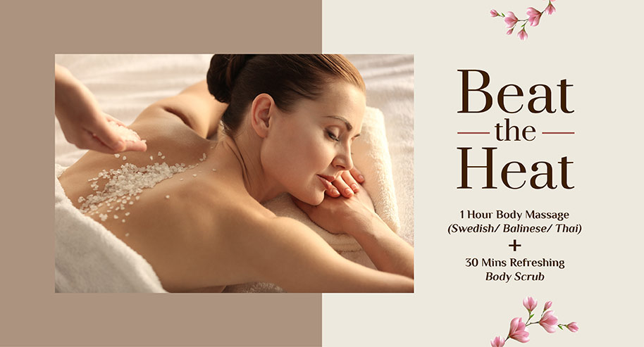 Rejuvenating body massage, revitalize your body and mind.