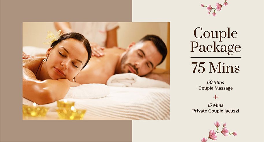 Deepen your connection with a blissful and intimate couple's massage.