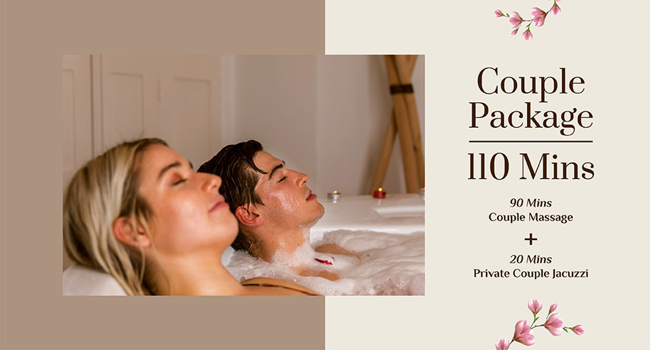 Experience togetherness and bliss with our rejuvenating couple's massage.